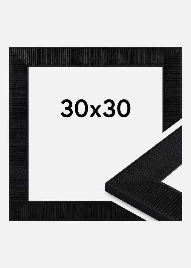 Rama Lund Szkło akrylowe Czarny 30x30 cm