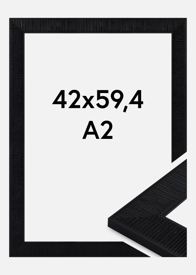 Rama Lund Szkło akrylowe Czarny 42x59,4 cm (A2)