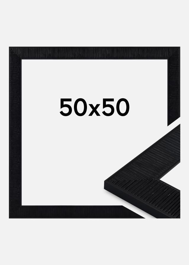 Rama Lund Szkło akrylowe Czarny 50x50 cm