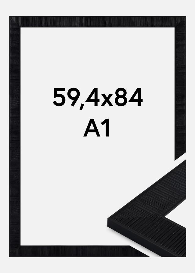 Rama Lund Szkło akrylowe Czarny 59,4x84 cm (A1)