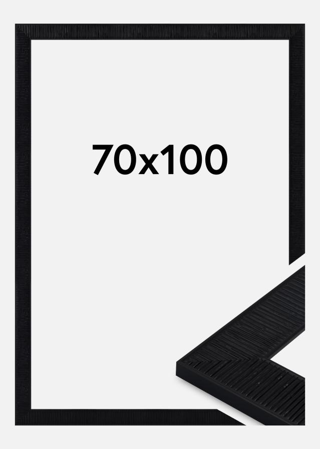 Rama Lund Szkło akrylowe Czarny 70x100 cm