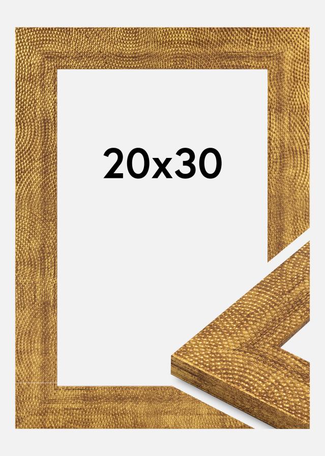 Rama Linea Szkło akrylowe Złoto 20x30 cm