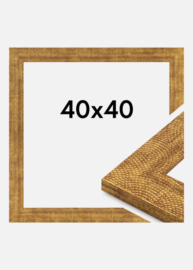 Rama Linea Szkło akrylowe Złoto 40x40 cm
