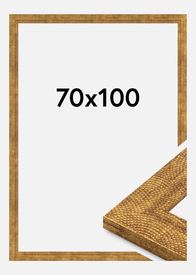 Rama Linea Szkło akrylowe Złoto 70x100 cm