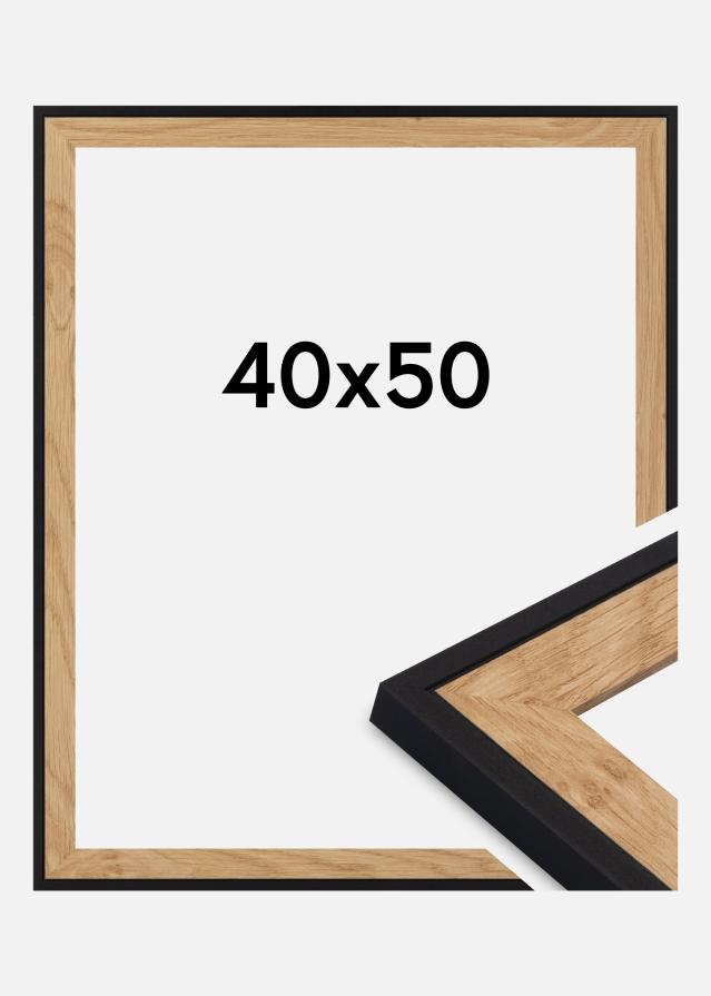 Rama Iris Szkło akrylowe Czarny 40x50 cm