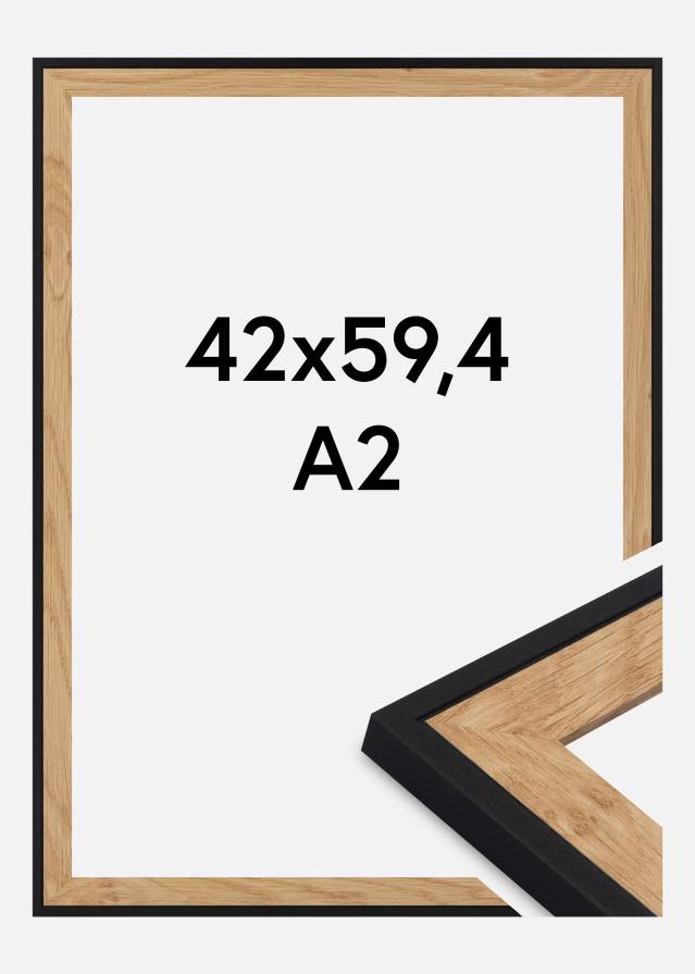 Rama Iris Szkło akrylowe Czarny 42x59,4 cm (A2)