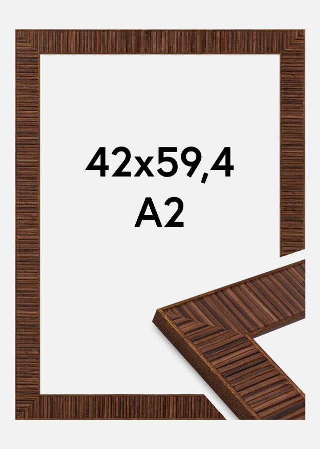 Rama Agust Szkło akrylowe Rosewood 42x59,4 cm (A2)