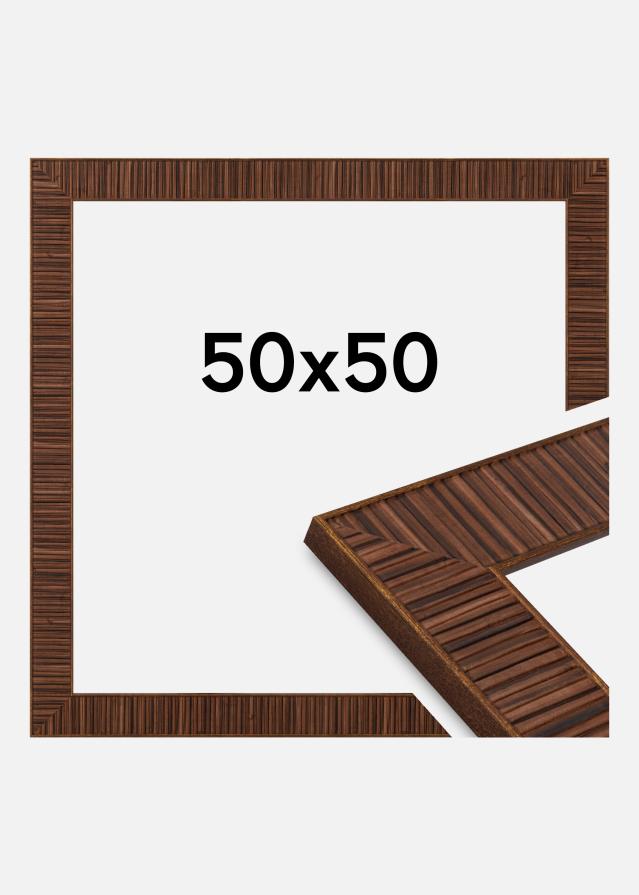 Rama Agust Szkło akrylowe Rosewood 50x50 cm