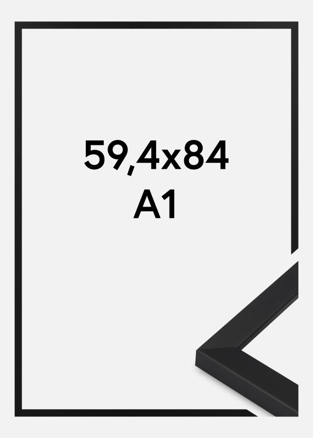 Rama Oban Szkło akrylowe Czarny 59,4x84,1 cm (A1)