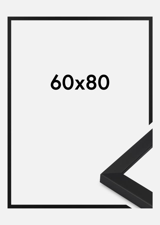 Rama Oban Szkło akrylowe Czarny 60x80 cm