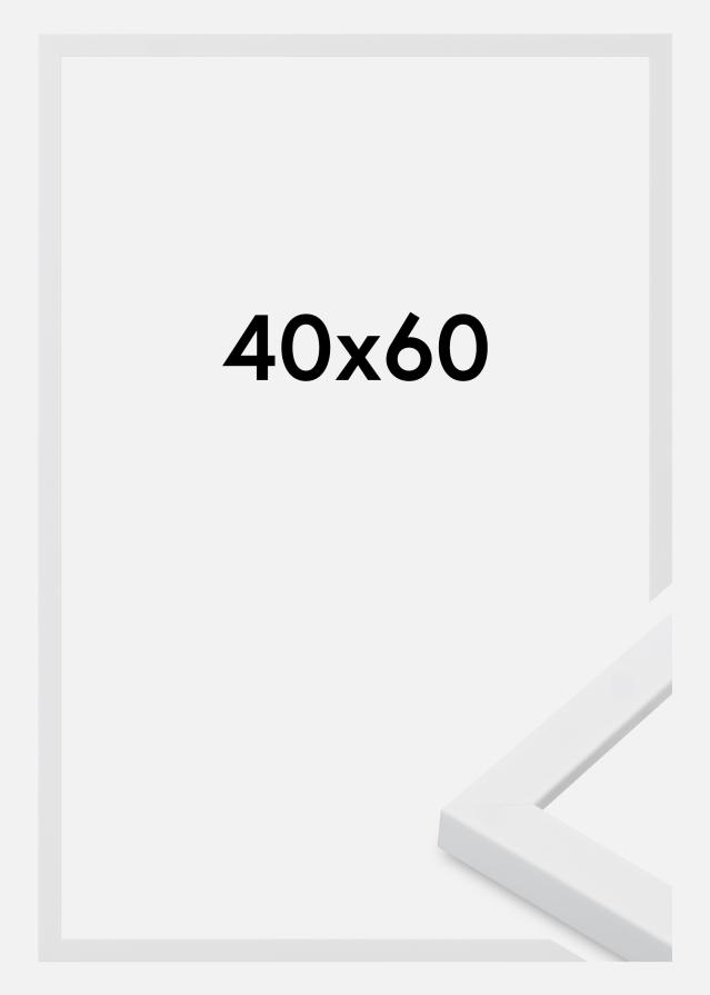 Rama Oban Szkło akrylowe Biały 40x60 cm