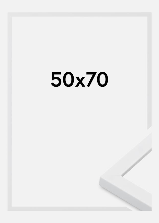 Rama Oban Szkło akrylowe Biały 50x70 cm