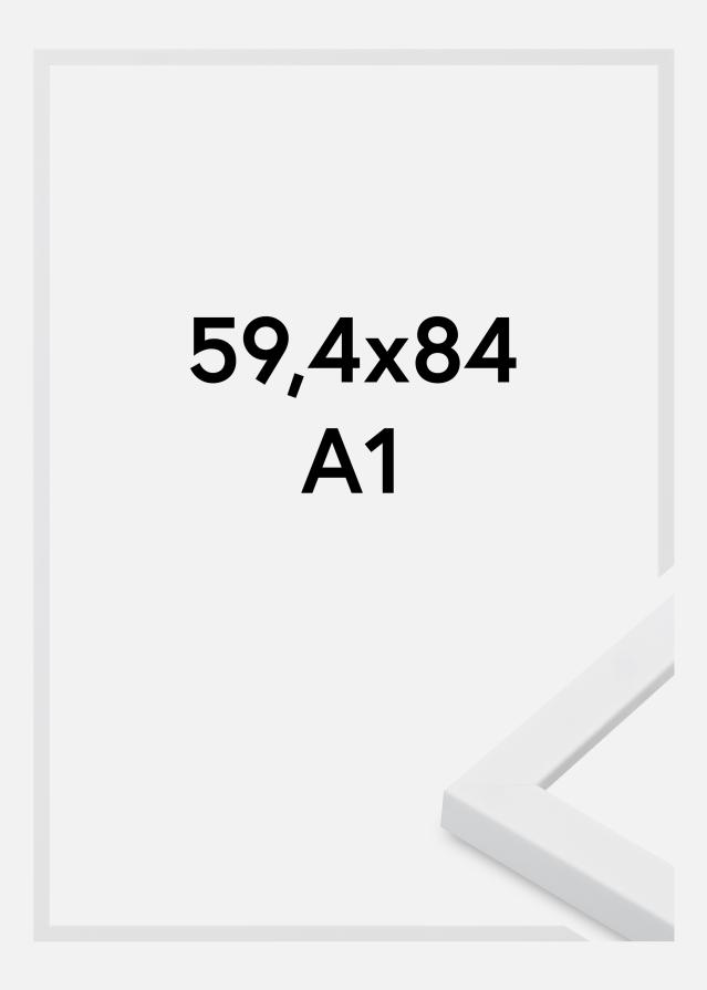 Rama Oban Szkło akrylowe Biały 59,4x84,1 cm (A1)