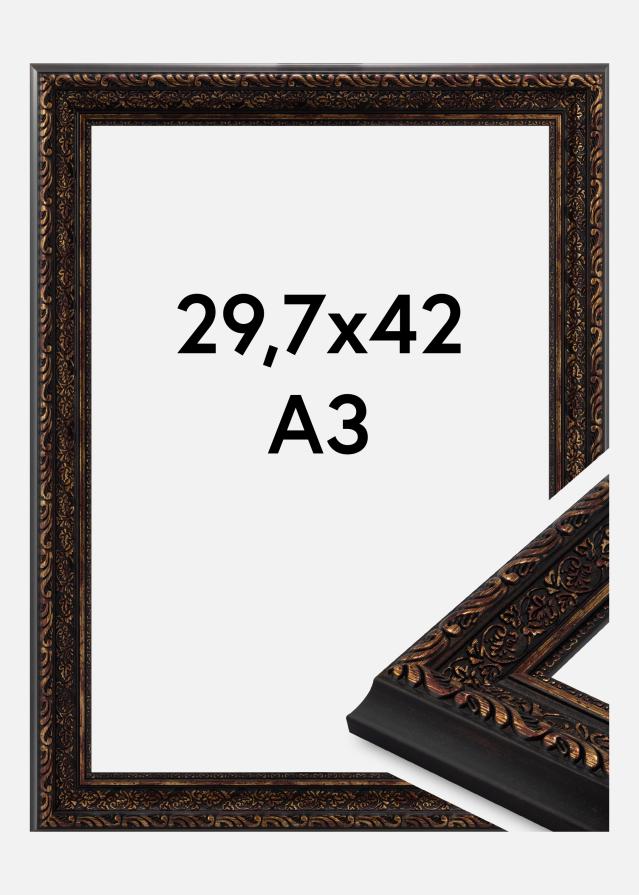 Rama Imperial Szkło akrylowe Złoto 29,7x42 cm (A3)