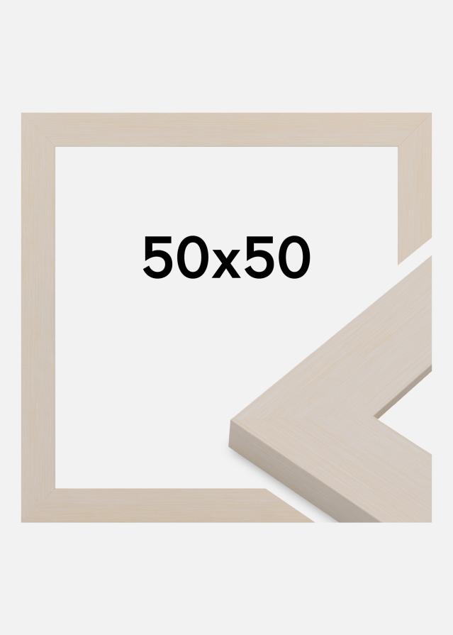Rama Pembrokeshire Szkło akrylowe Biały 50x50 cm