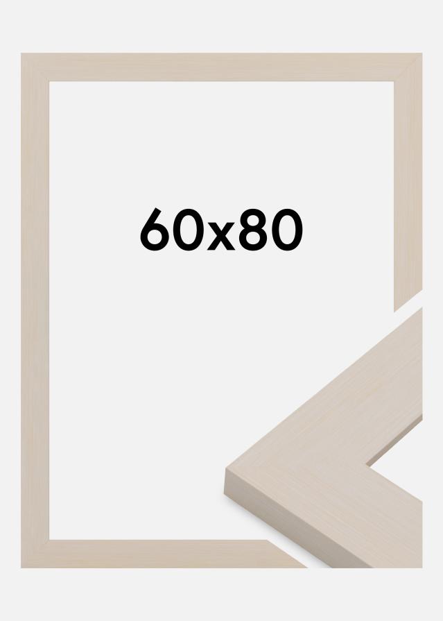 Rama Pembrokeshire Szkło akrylowe Biały 60x80 cm