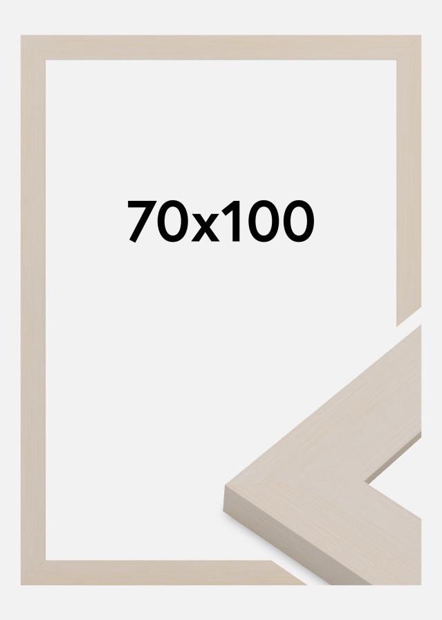 Rama Pembrokeshire Szkło akrylowe Biały 70x100 cm
