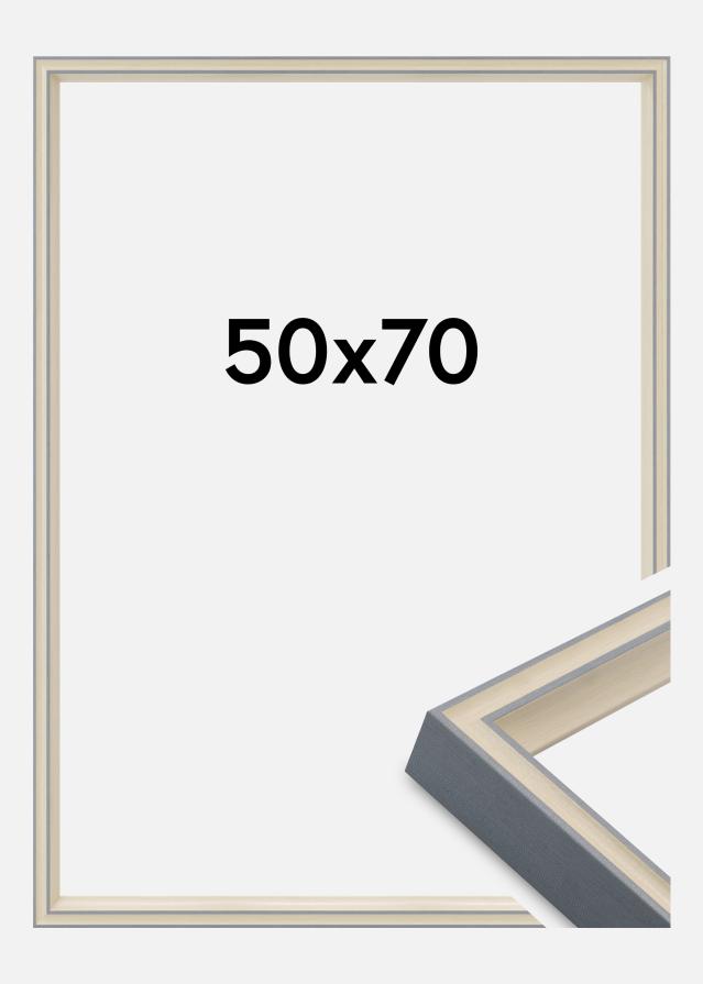 Rama Riga Szkło akrylowe Szara 50x70 cm