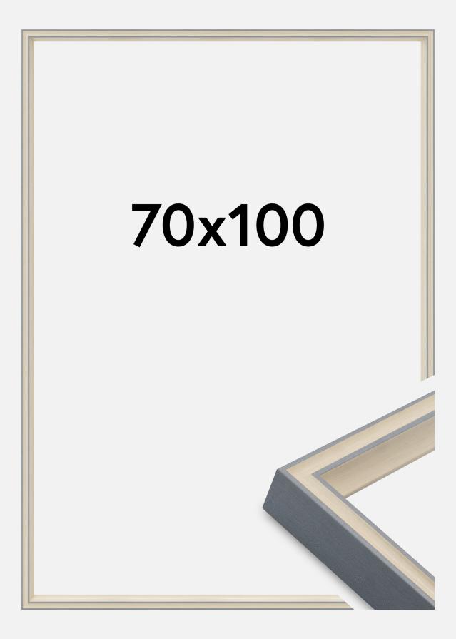 Rama Riga Szkło akrylowe Szara 70x100 cm