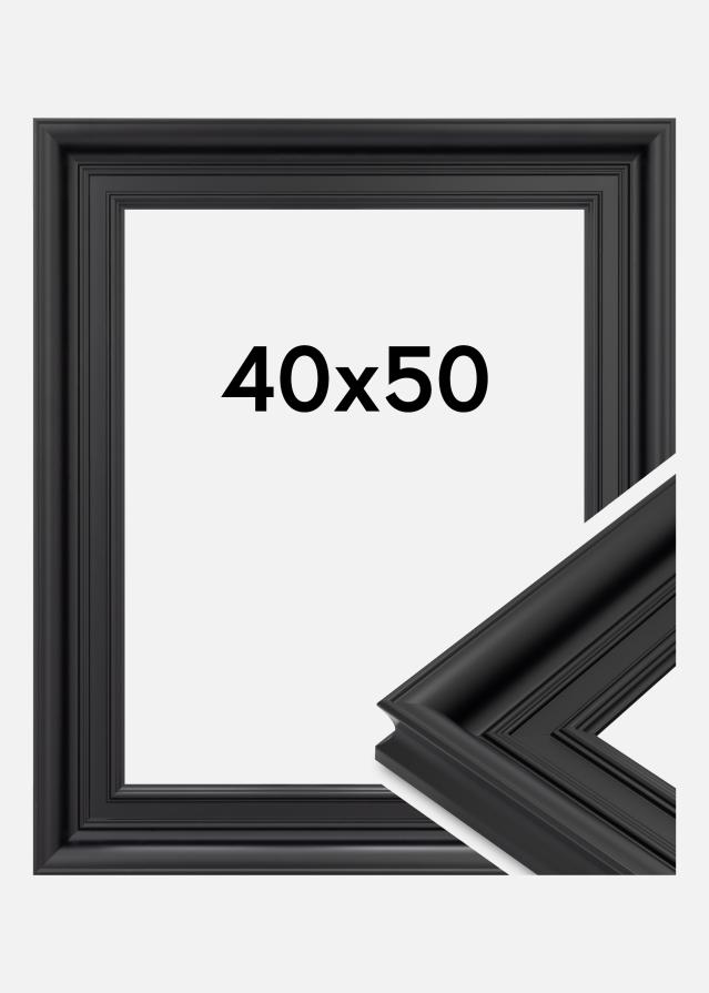 Rama Scarborough Szkło akrylowe Czarny 40x50 cm