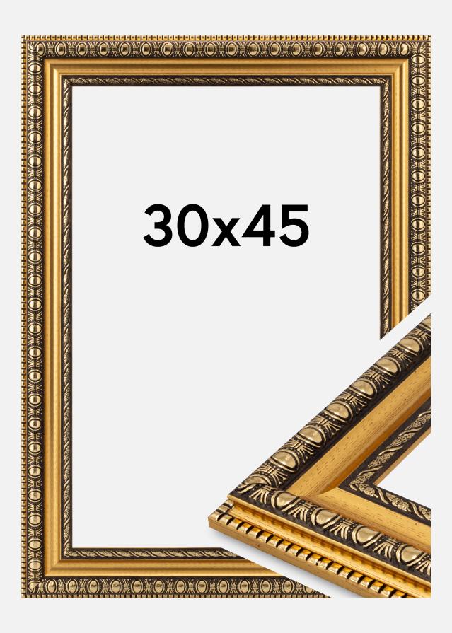 Rama Ornato Szkło akrylowe Złoto 30x45 cm