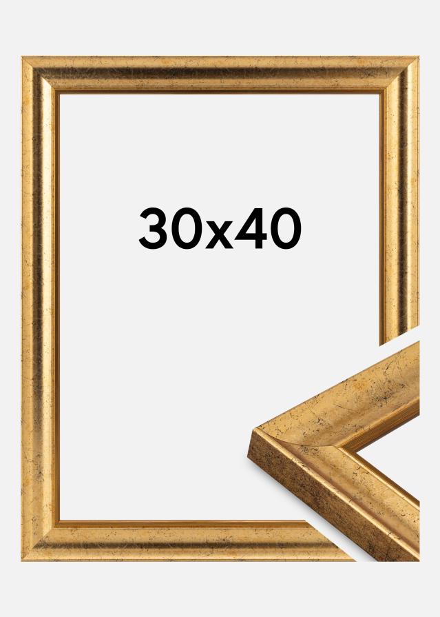 Rama Conca Szkło akrylowe Złoto 30x40 cm