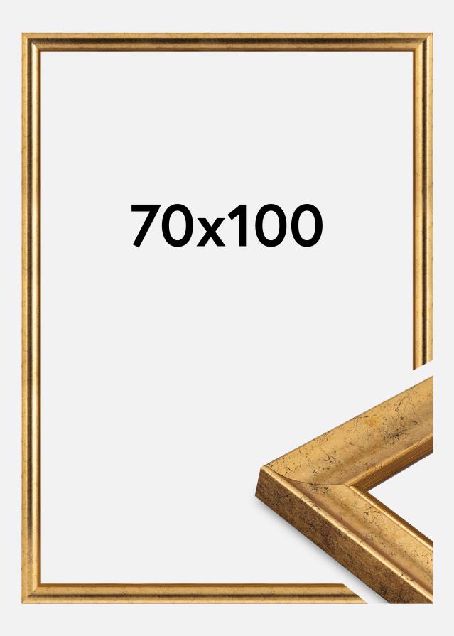Rama Conca Szkło akrylowe Złoto 70x100 cm