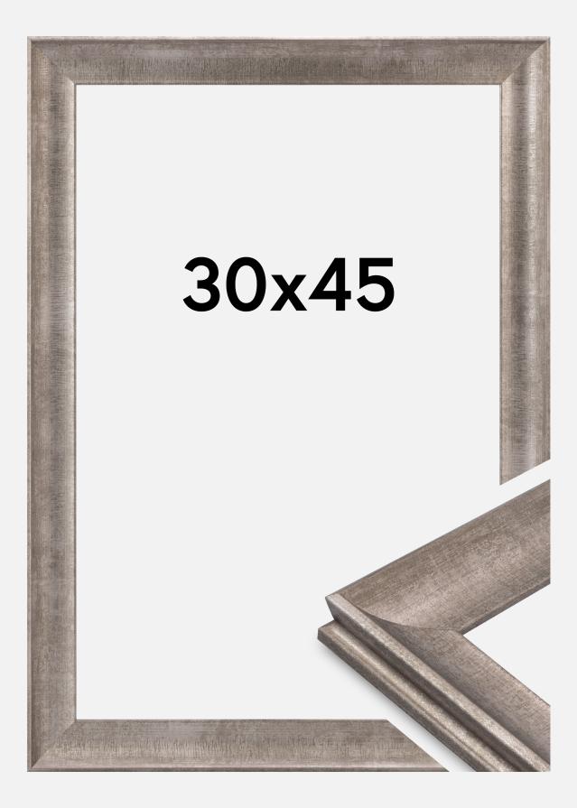 Rama Conca Szkło akrylowe Srebrna 30x45 cm