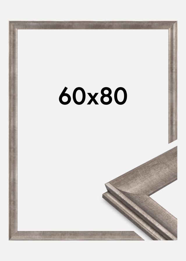 Rama Conca Szkło akrylowe Srebrna 60x80 cm