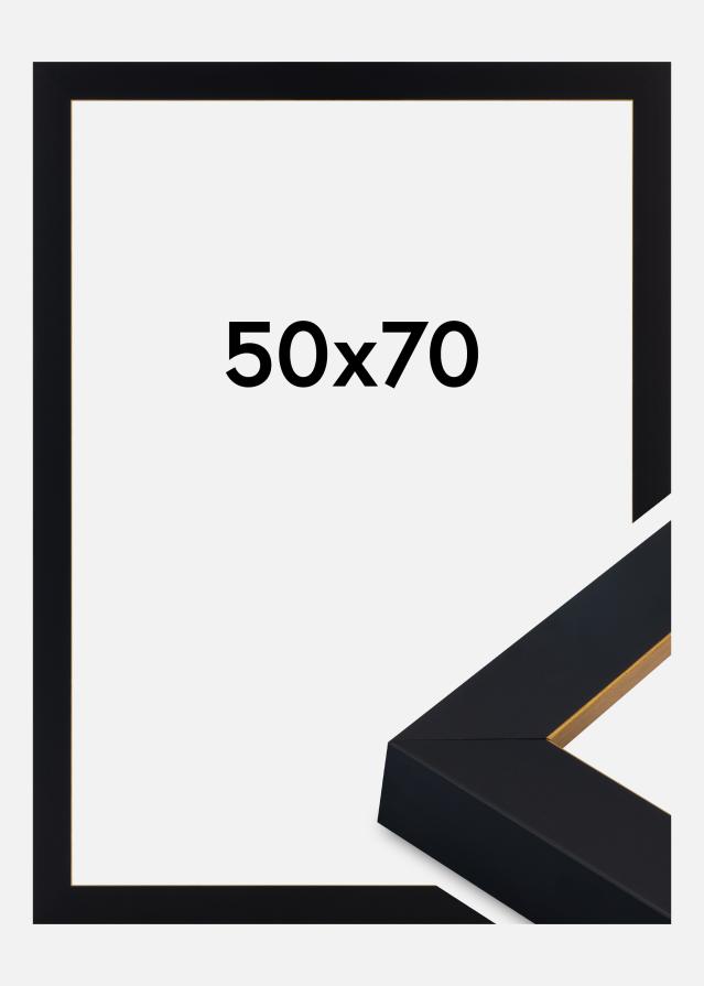 Rama Sussex Szkło akrylowe Czarny/Złoty 50x70 cm