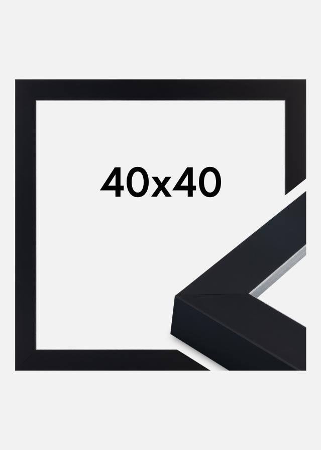 Rama Sussex Szkło akrylowe Czarny/Srebrny 40x40 cm