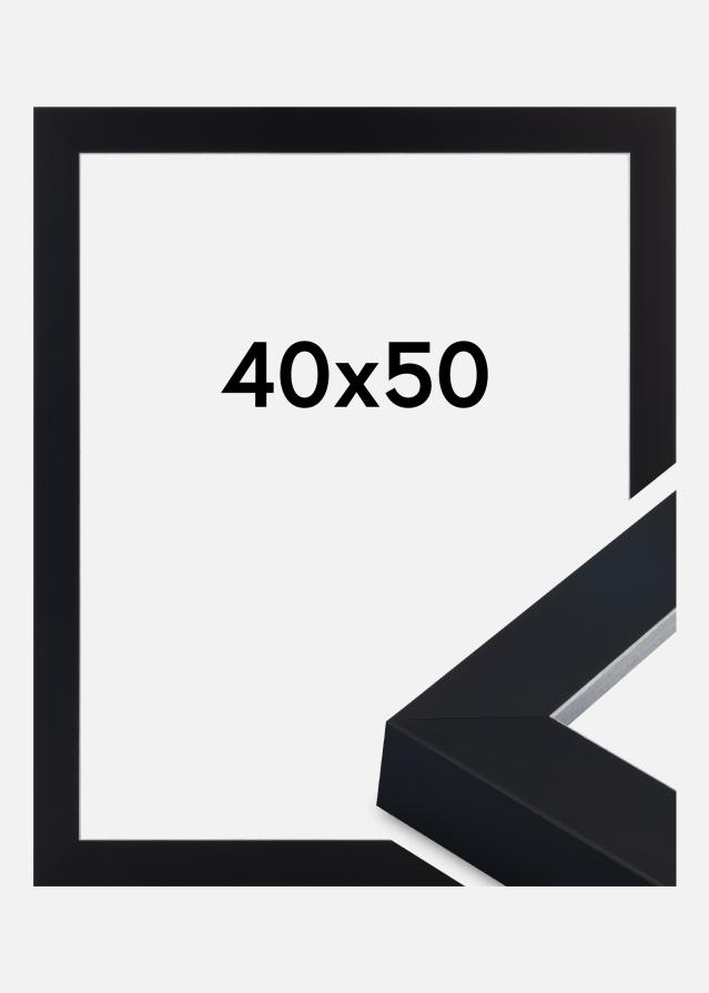 Rama Sussex Szkło akrylowe Czarny/Srebrny 40x50 cm