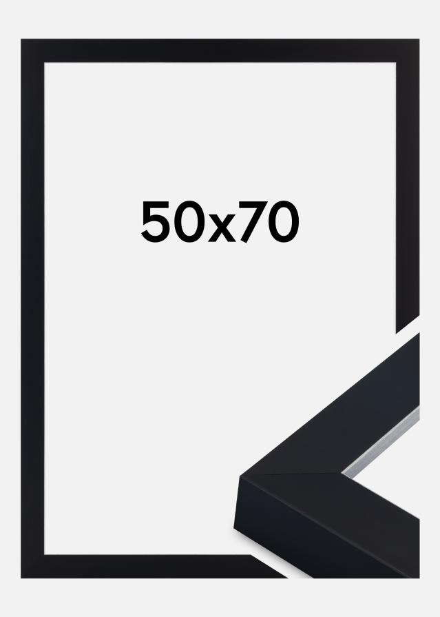 Rama Sussex Szkło akrylowe Czarny/Srebrny 50x70 cm