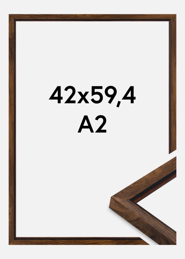 Rama Obsidian Szkło akrylowe Orzech 42x59,4 cm (A2)