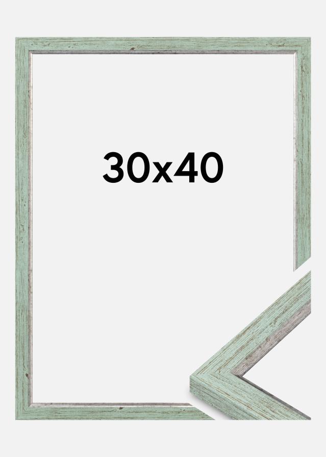 Rama Whitby Szkło akrylowe Zielona 30x40 cm