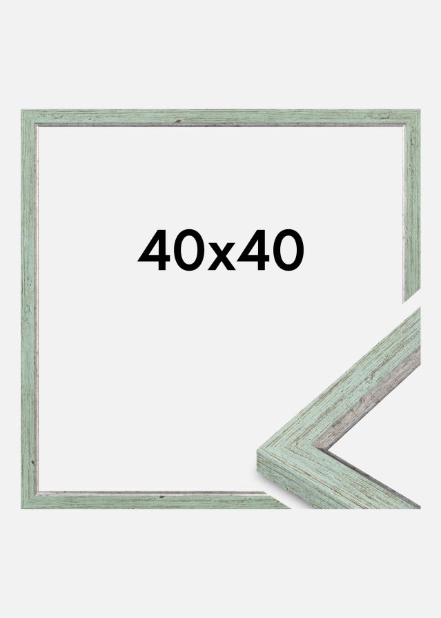 Rama Whitby Szkło akrylowe Zielona 40x40 cm