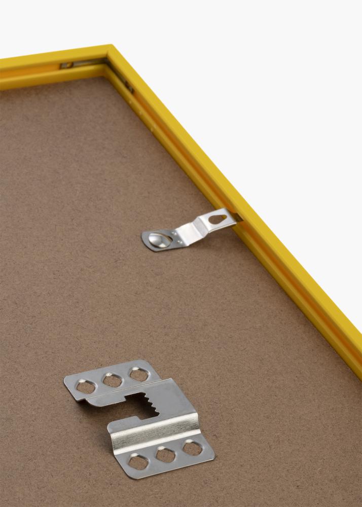 Ramka New Lifestyle Żółty 40x50 cm - Passe-partout Biały 30x38 cm