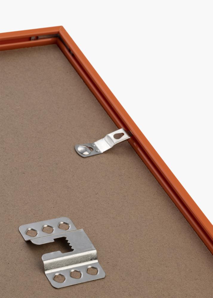 Ramka New Lifestyle Pomarańczowy 40x60 cm - Passe-partout Biały 25x50 cm