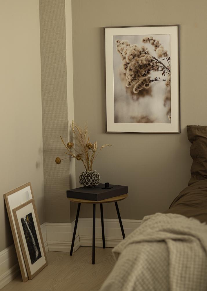 Ramka New Lifestyle Stål 10x18 cm - Passe-partout Biały 8x10 cm