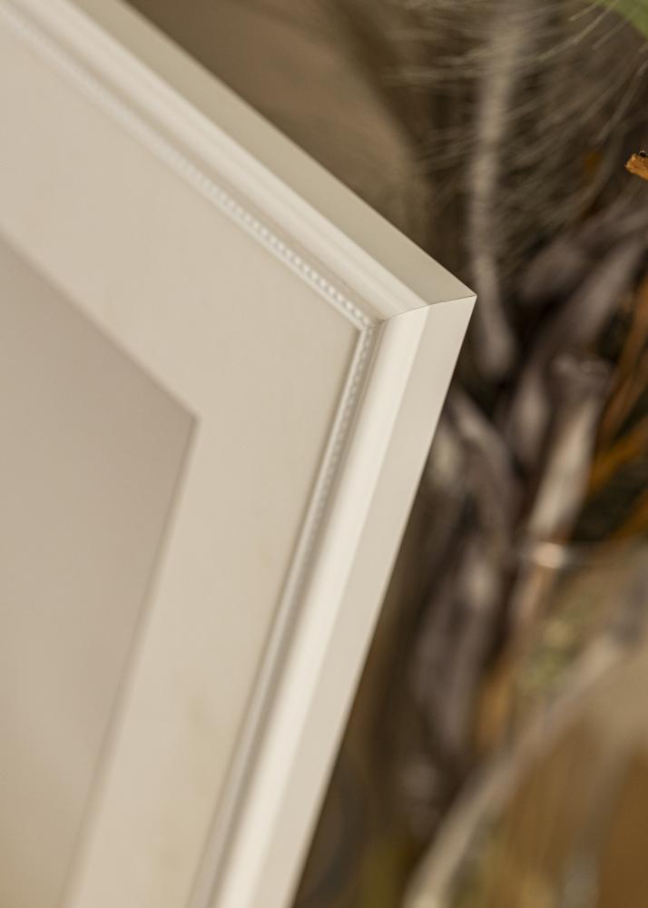 Ramka Gala Biały 13x18 cm - Passe-partout Biały B7 88x125 mm