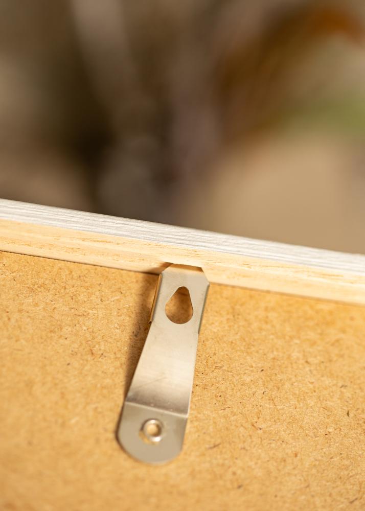 Ramka Ares Biały Dąb 40x40 cm - Passe-partout Biały 12x12 cali