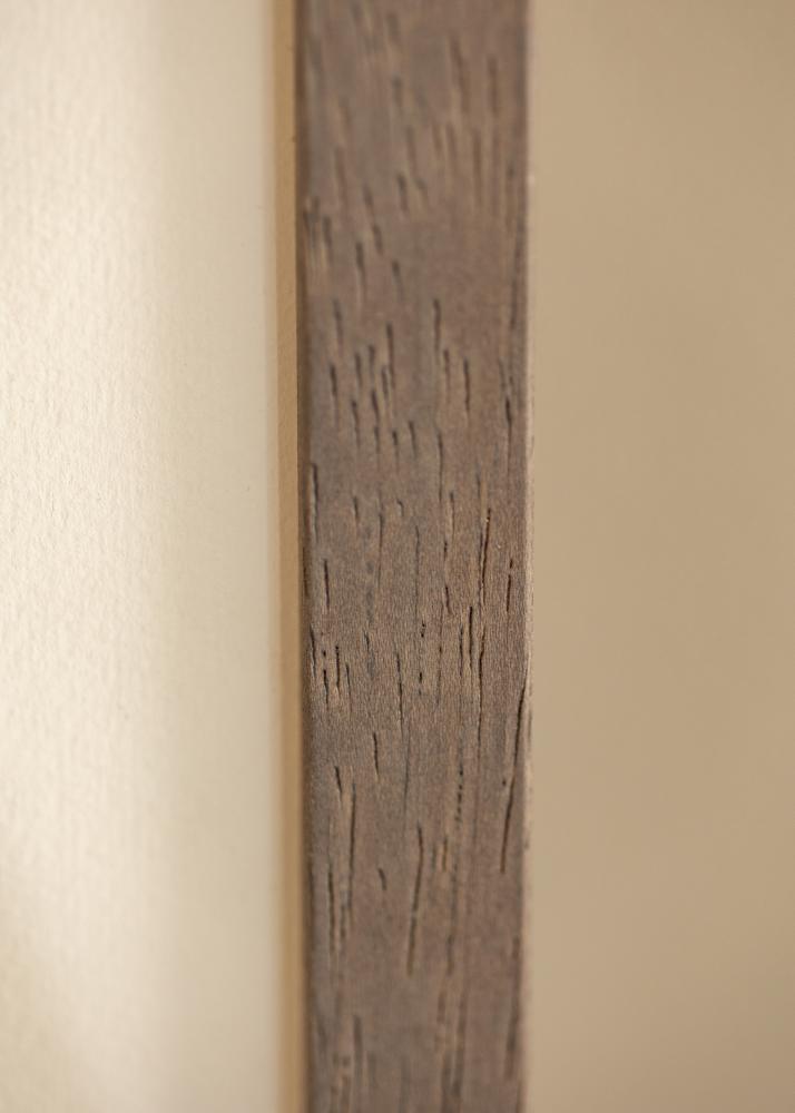 Ramka Hermes Szara 60x60 cm - Passe-partout Biała 50x50 cm