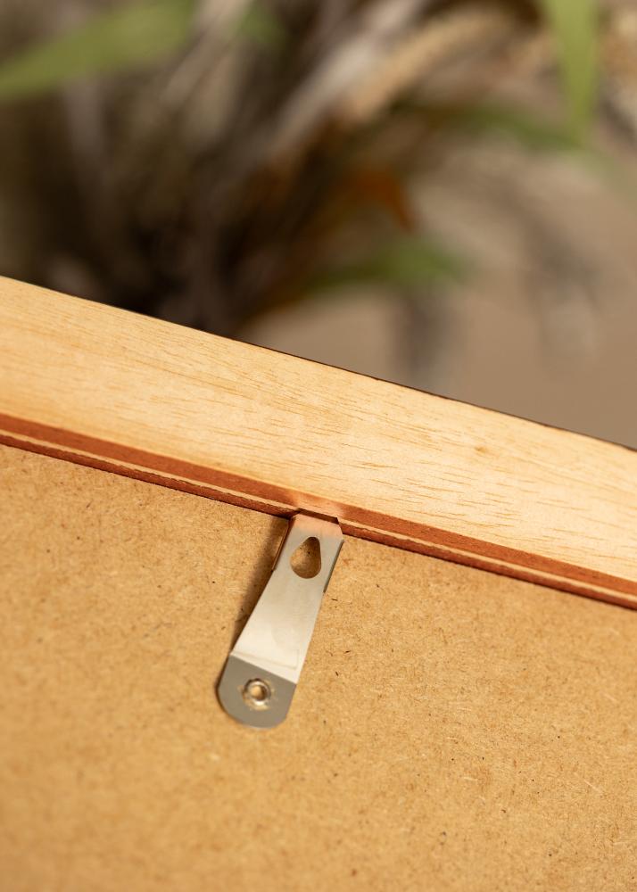 Ramka Juno Wiśniowy 40x60 cm - Passe-partout Biała 30x50 cm