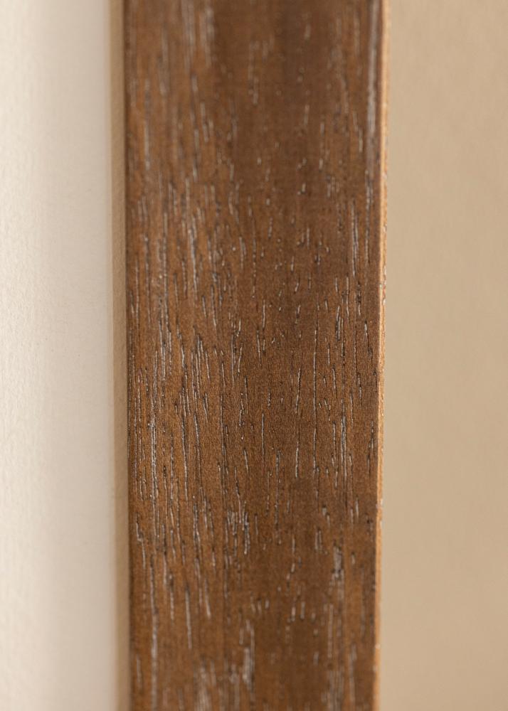 Ramka Juno Szara 70x100 cm - Passe-partout Biała 62x93 cm