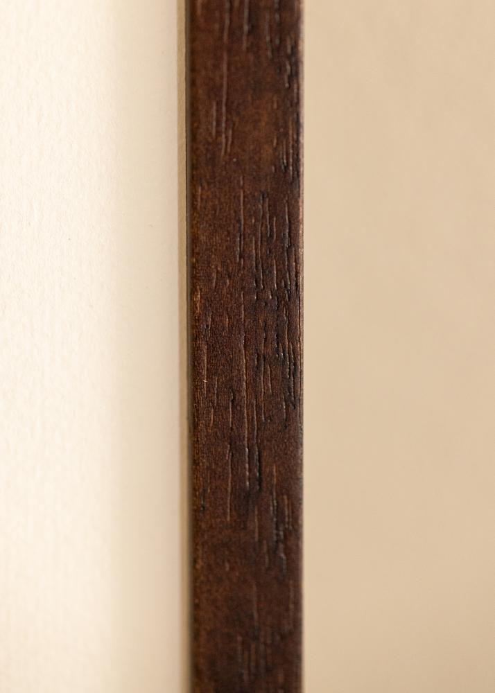 Ramka Edsbyn Orzech 31x41 cm - Passe-partout Biała 23x33 cm