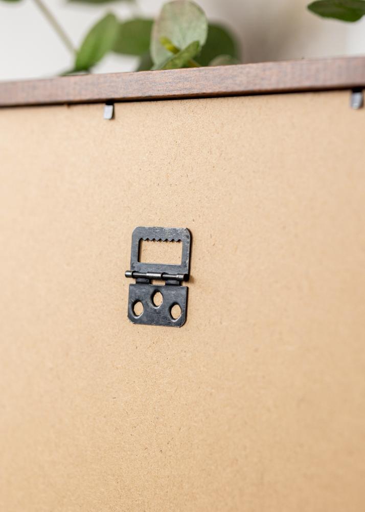 Ramka Modern Ciepły Brąz 50x70 cm - Passe-partout Biały 40x60 cm