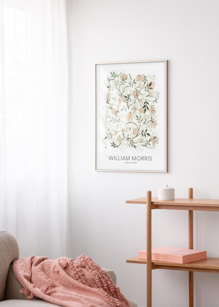 Rama aluminiowa Mosiądz 30x40 cm - Passe-partout Biały 21x29,7 cm