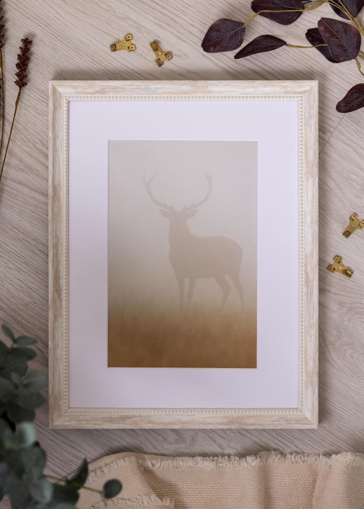 Rama Soledad Akrylglas Biały 40x50 cm