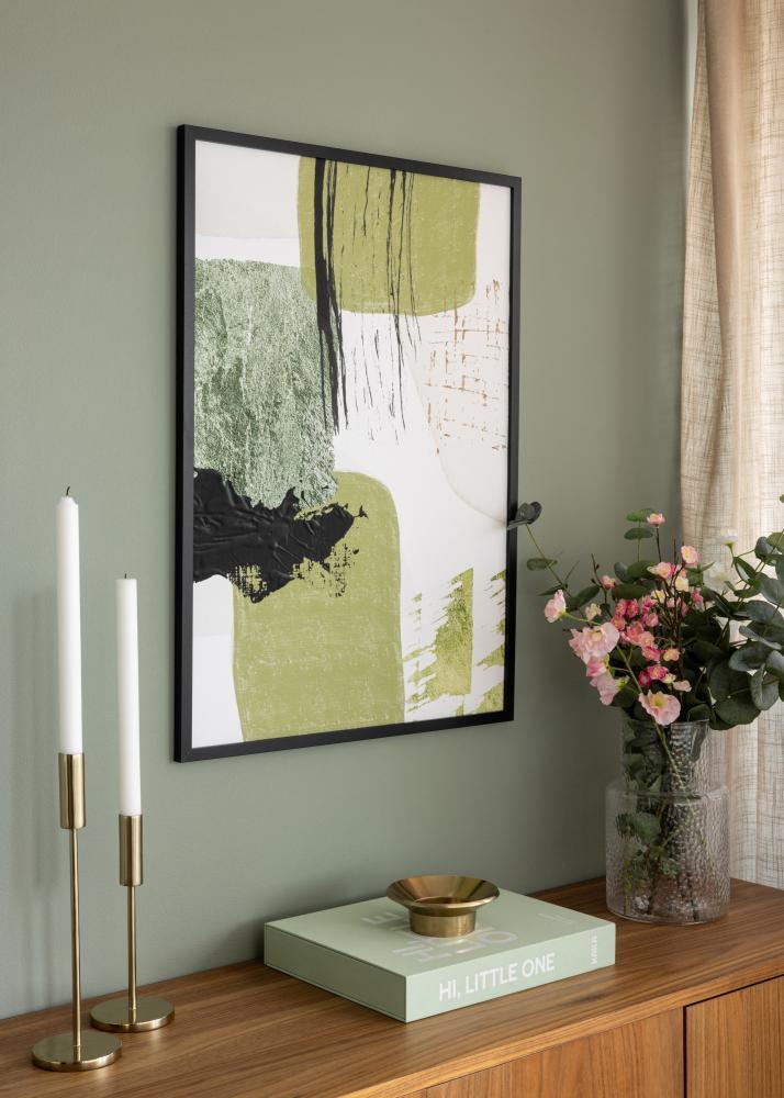 Rama Trendy Szkło akrylowe Czarny 50x70 cm