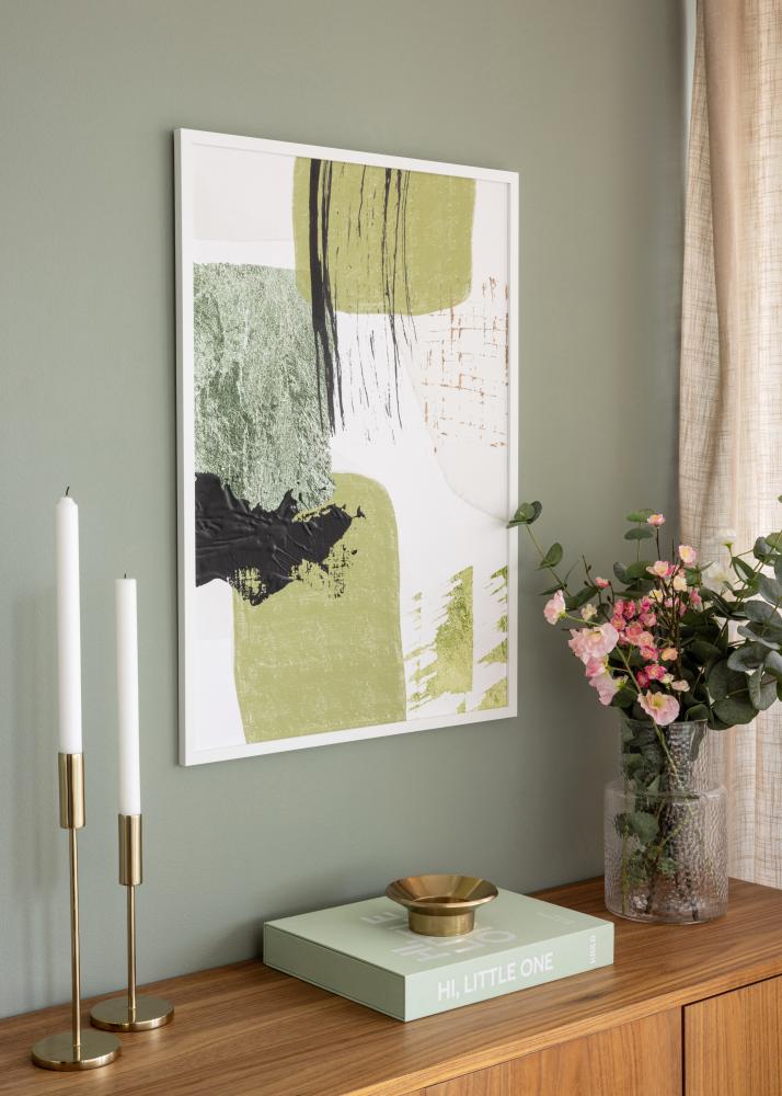 Rama Trendy Szkło akrylowe Biały 50x50 cm